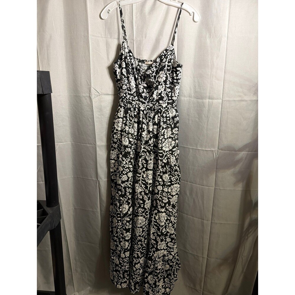 Nice Black and White Long Dress S